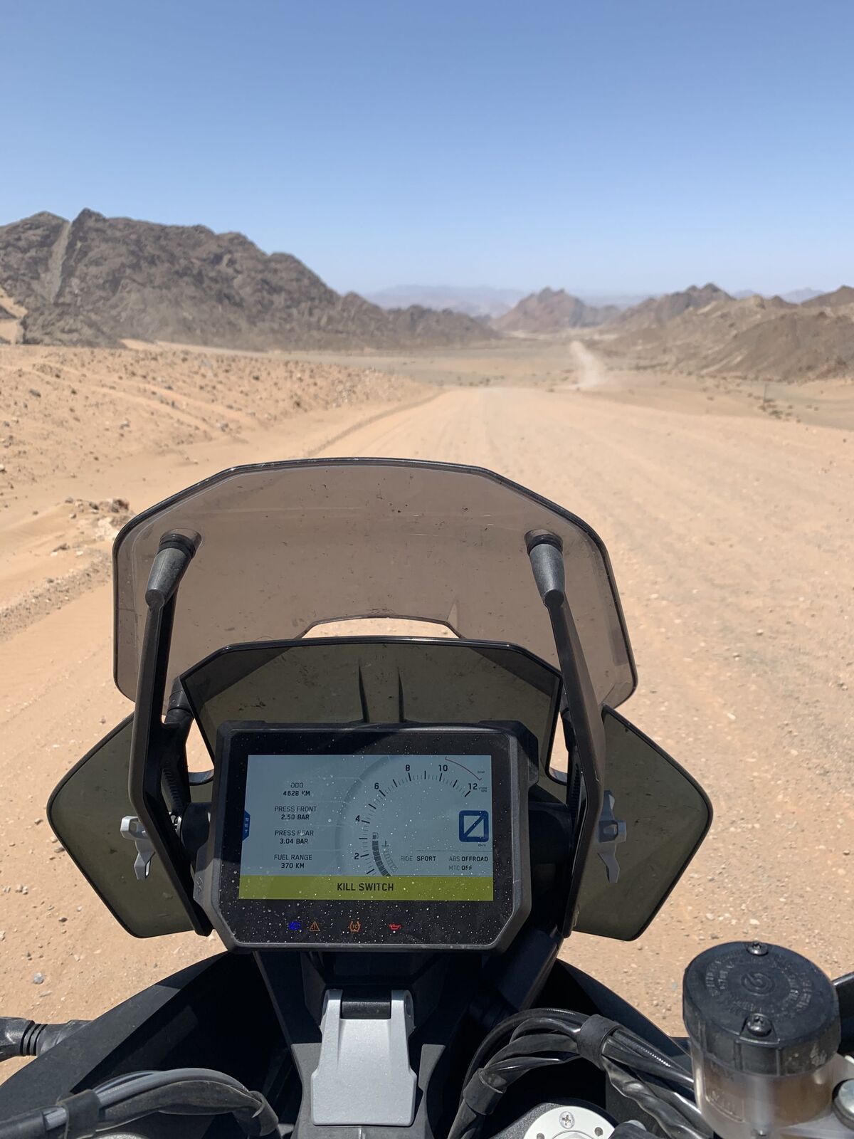 The Orange River road